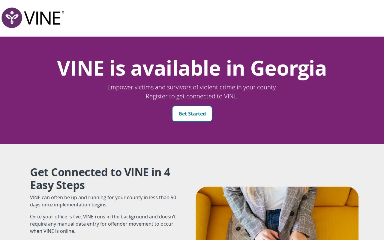 Georgia VINE information for Habersham County release notifications